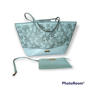 Kate Spade Leather Bradford Tote w/ Matching Wristlet